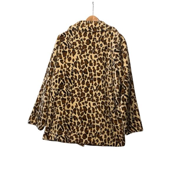 Yellowstone Beth Dutton Costume Cheetah Jacket Womens Med Brown Spirit - Picture 8 of 9